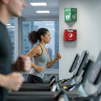 Im Fitnessstudio